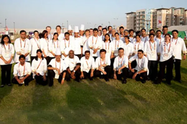 TajSATS team at the Commonwealth Games